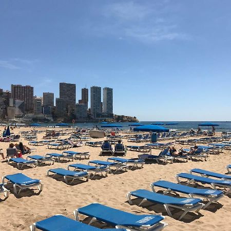 Apartamento Torre Yago Primera Linea Playa Benidorm Con Wi-Fi & Ac Екстер'єр фото