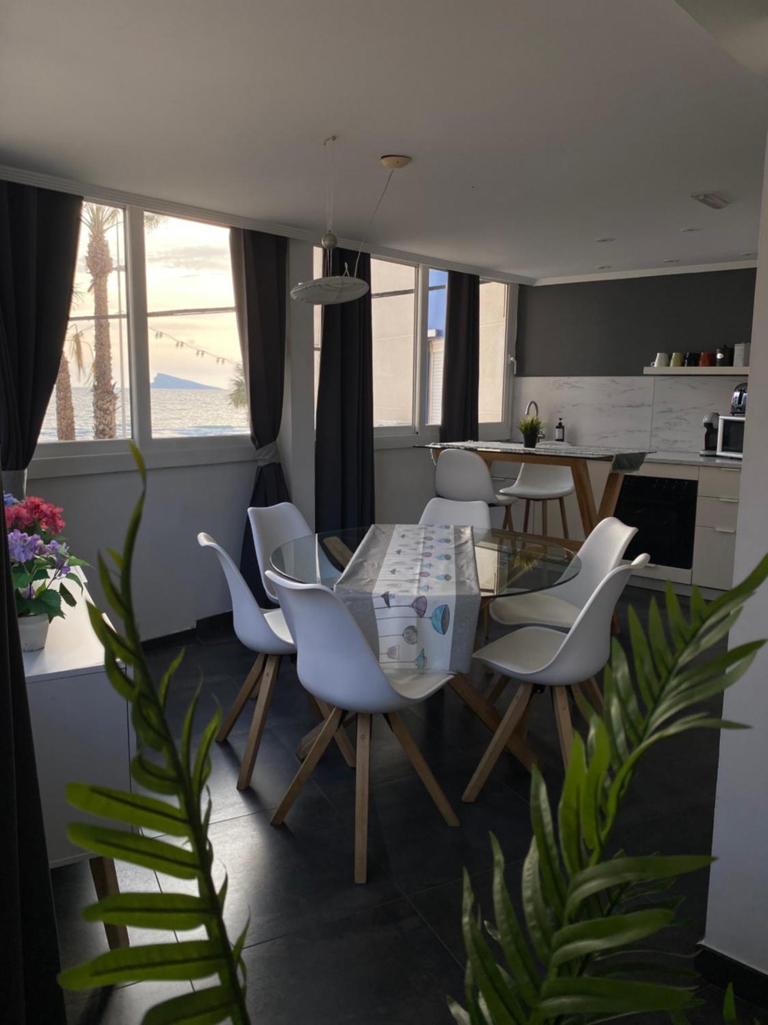 Apartamento Torre Yago Primera Linea Playa Benidorm Con Wi-Fi & Ac Номер фото