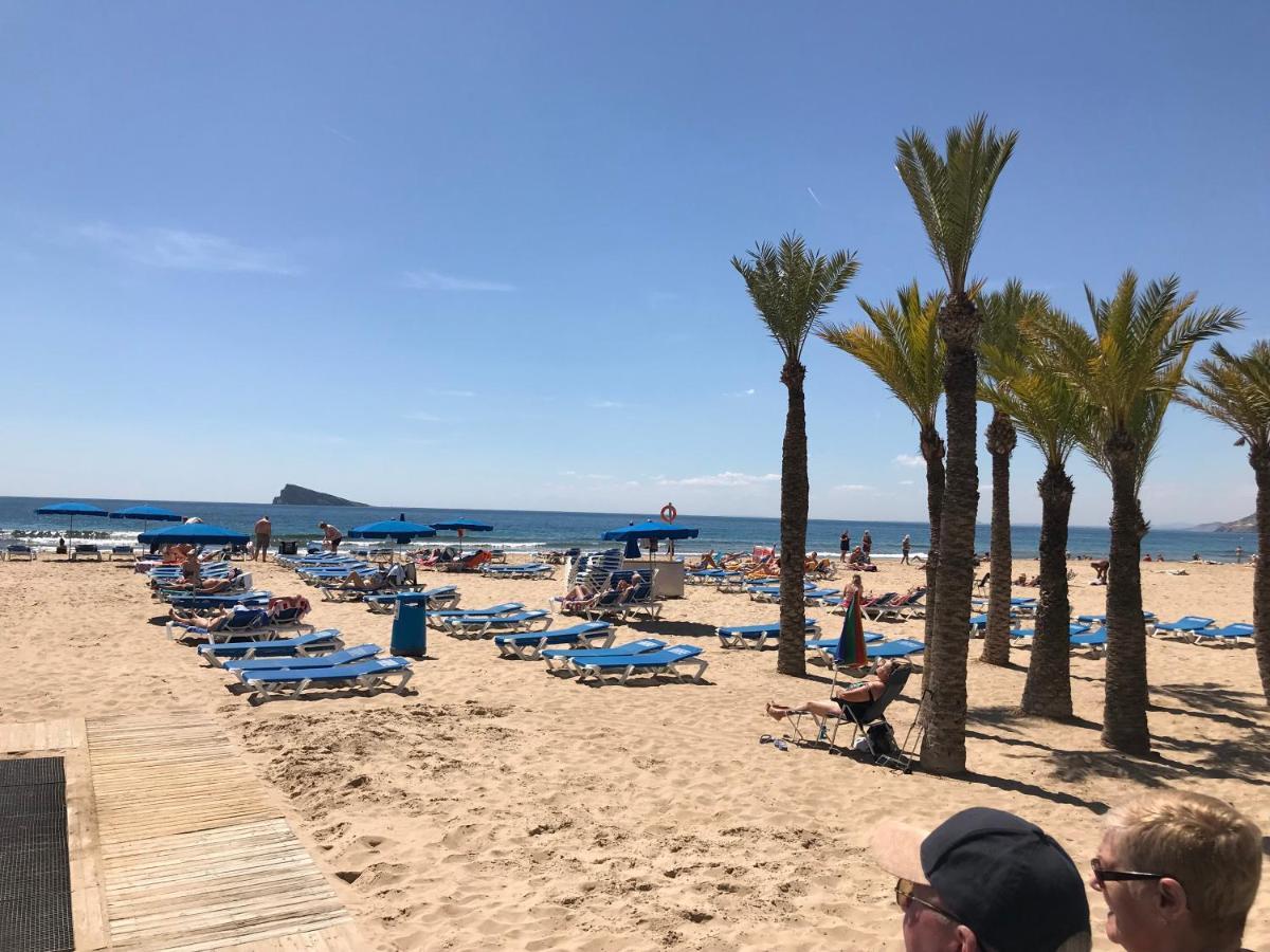 Apartamento Torre Yago Primera Linea Playa Benidorm Con Wi-Fi & Ac Екстер'єр фото